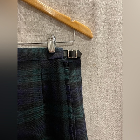 KILT. O’Neil of Dublin wool blue & green pleated skirt sz 12 St. Patrick’s Day - Picture 5 of 16